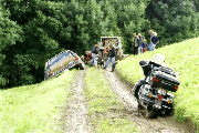 missed the road